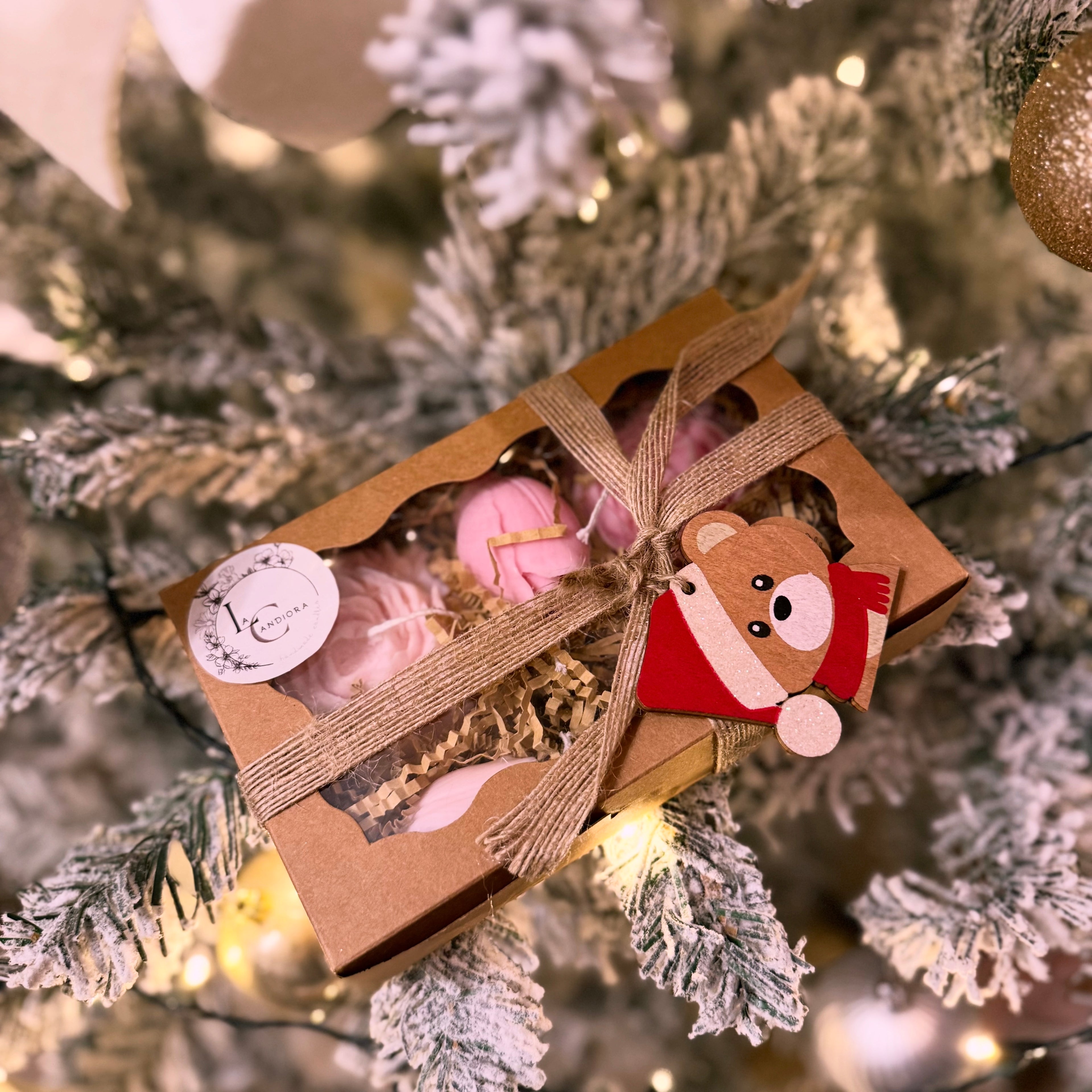 Peony & Candle Delight Rose Beige