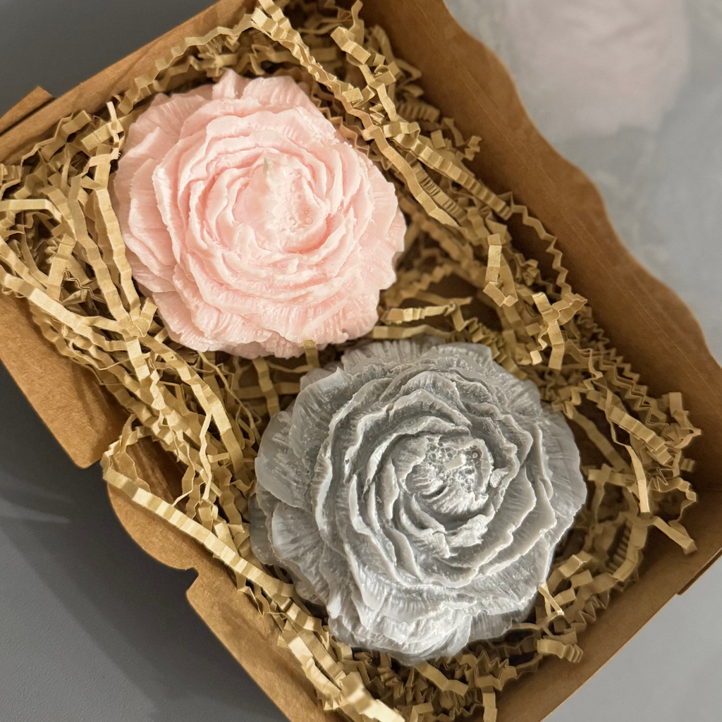 Peony Delight Rose Grey